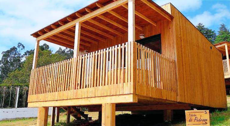 Cabanas Compostela - Cabana Pedroso con banera de hidromasaje — photo 4