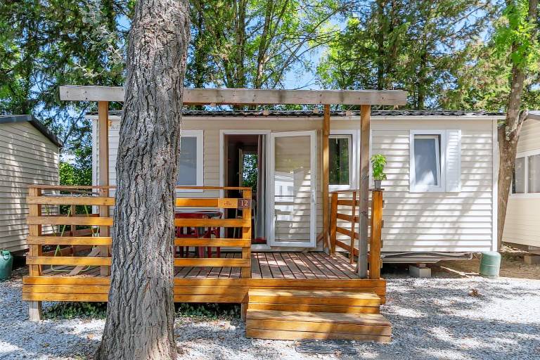 Camping suite with garden, terrace & barbecue in Aubenas