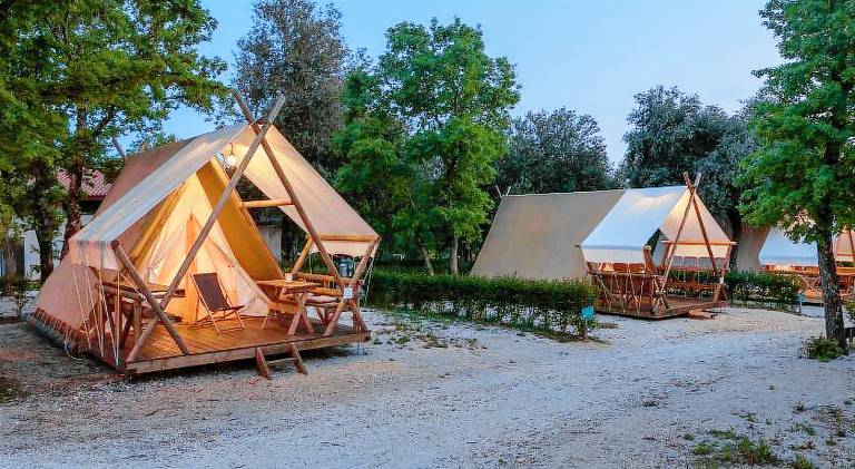Tent with pool & patio | Dogs allowed — photo 5