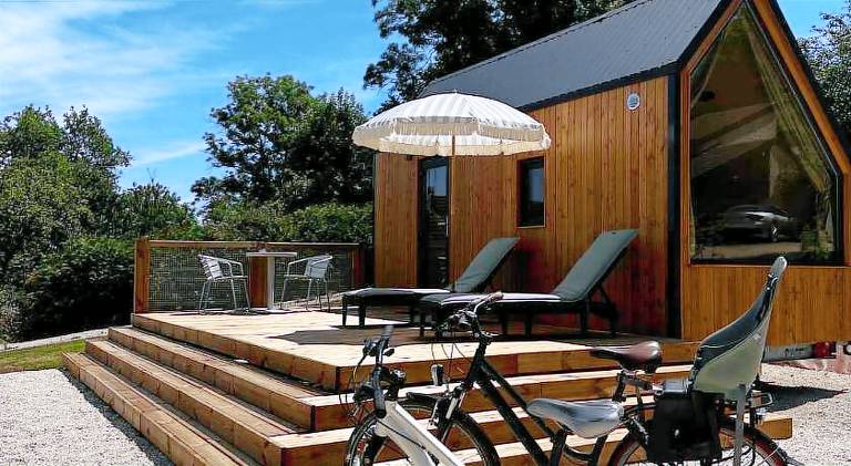 Tiny House Mon Cabanon grand jardin terrasse climatisation — photo 3