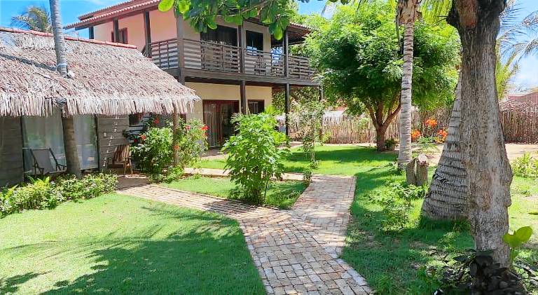 Vacation home with patio & yard in São Miguel do Gostoso