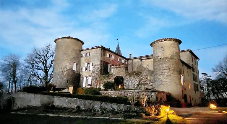Chateau de Montcuquet in Castres