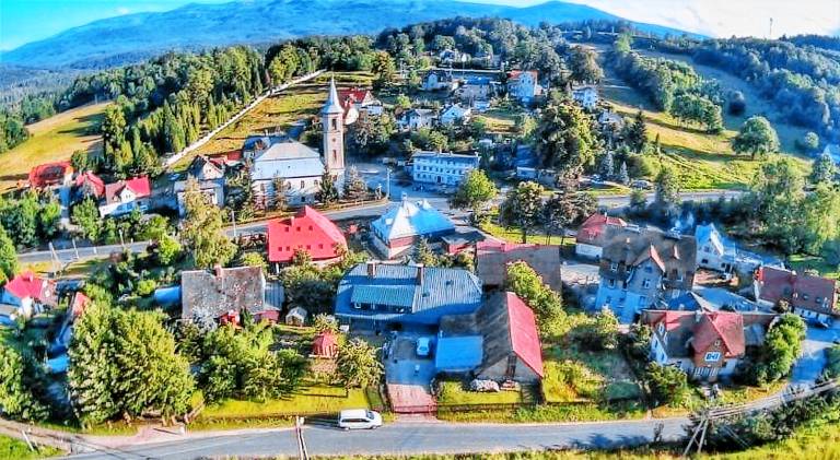 Rental apartment with yard in Szklarska Poreba