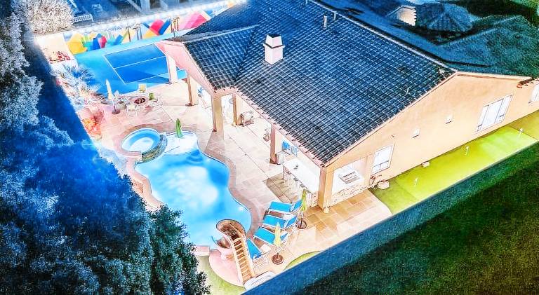 Pleasant vacation home with hot tub & pool | Suitable for remote work | Dogs allowed in Indio, CA