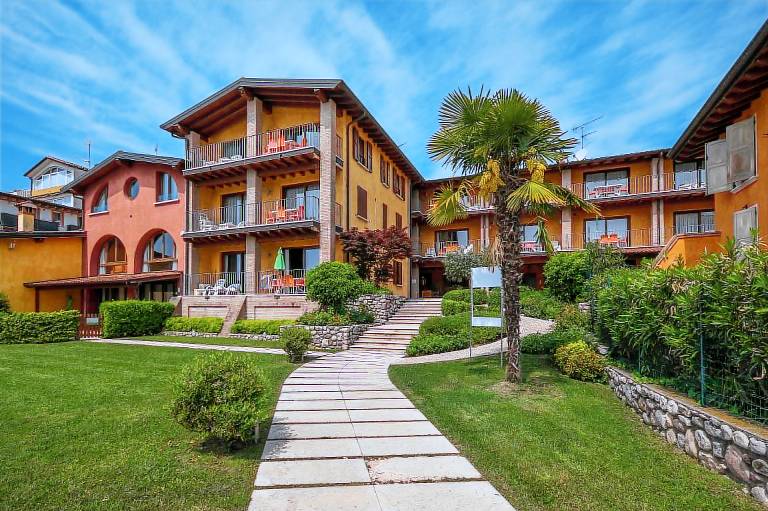 Ferienwohnung mit Hund in Moniga del Garda für max. 4 Personen