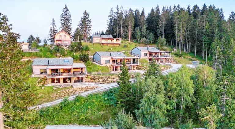 Brandlalm Chalets in Wolfsberg