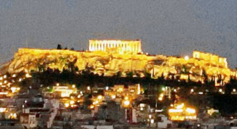 Acropolis view and 360 degrees in Athens