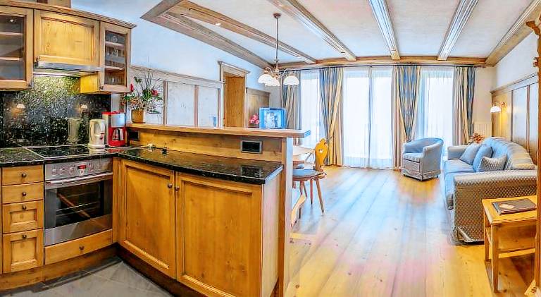 Rental apartment with garden in See