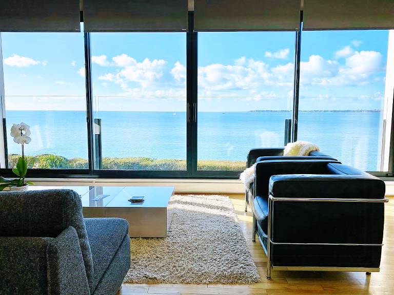 Ehemaliges Leuchtturmwärterhaus in der Bretagne