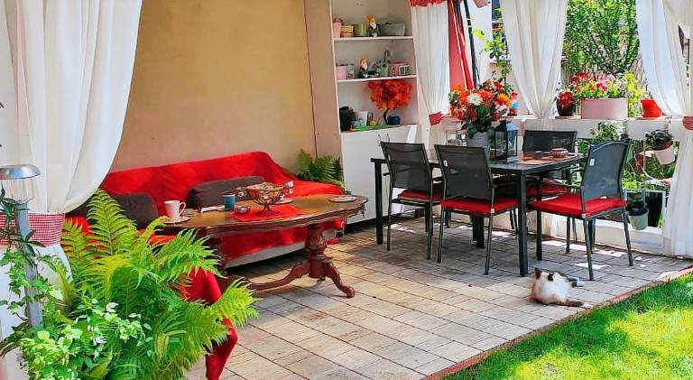 Nice rental apartment with terrace, garden & barbecue | Pets allowed in Brasov