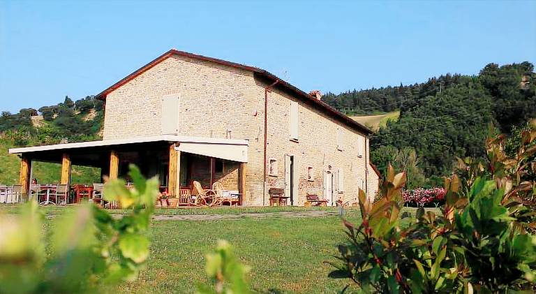 Farm with pool & yard in Forlì