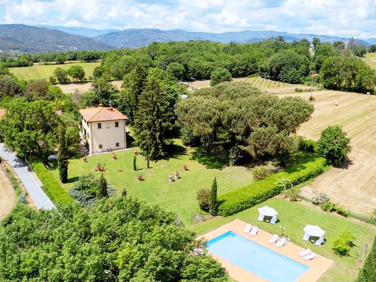 Ferienhaus in Poppi, Porrena Alta für max. 12 Personen
