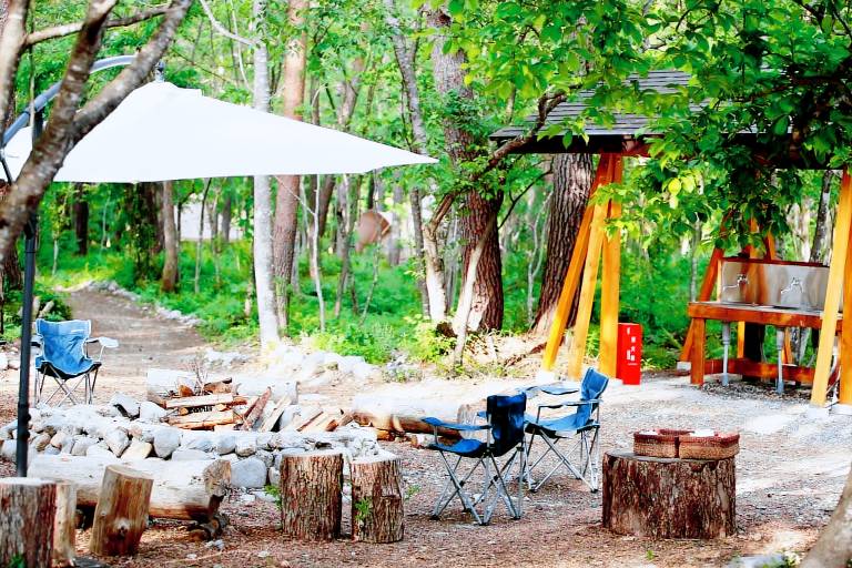 Camping suite with barbeque — photo 3
