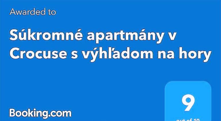 Sukromne apartmany v Crocuse s vyhladom na hory — photo 4