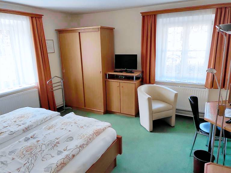 Doppelzimmer Dusche WC