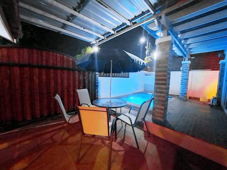 Villa with garden, private pool & terrace | Good for workation in Chonburi