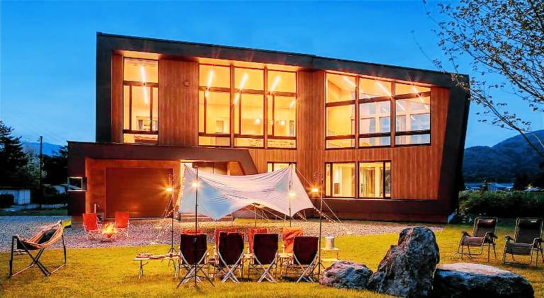 Chalet with jacuzzi in Hakuba