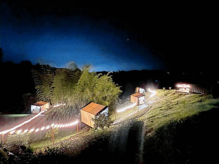 Secluded Cabins with Outdoor Jacuzzi Ideal for a Unique Romantic Escape in Colombia in Marinilla