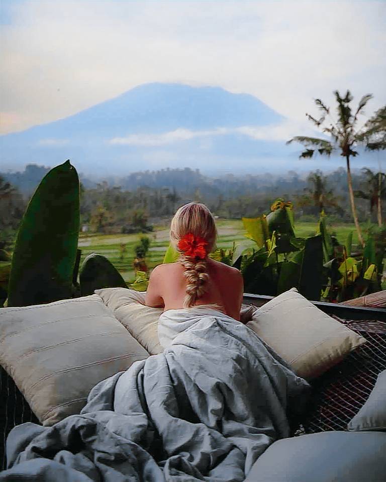 Vacation home with pool & garden in Karangasem