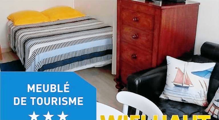 Rental apartment with 1 room for 4 persons in Dinard