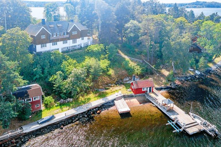 Ferienhaus in Bogesund, Kummelnäs f&uuml;r max. 20 Personen