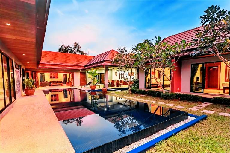 Frangipani large pool villa garden BBQ & ma