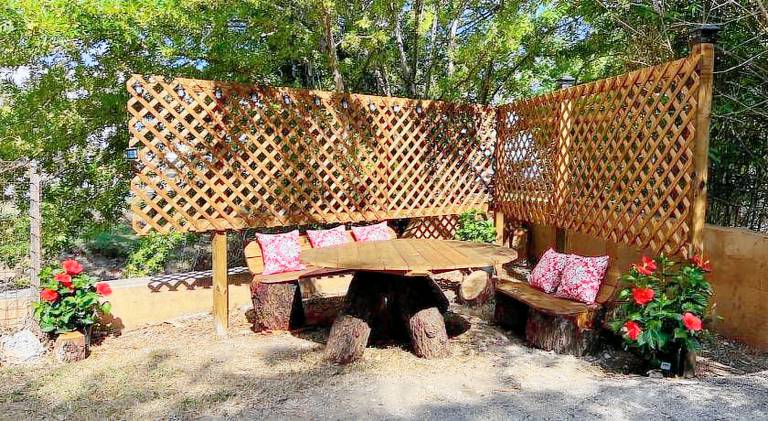 950 m&sup2; Ferienwohnung