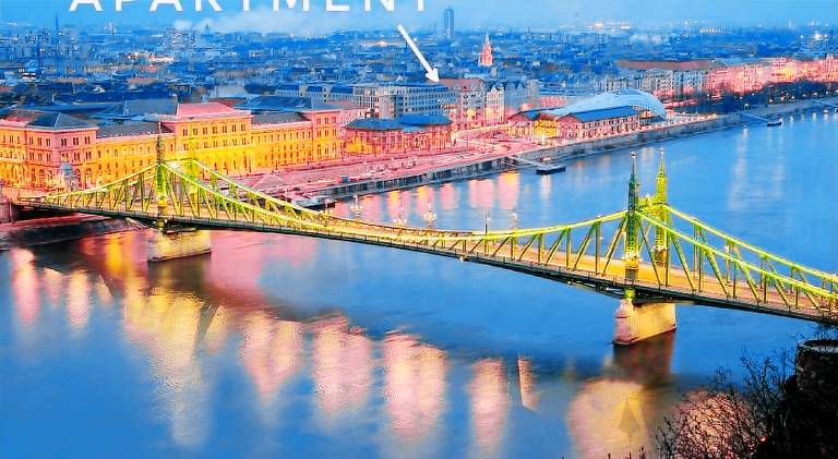 Holiday apartment with yard & sauna | Near Great Market Hall in Budapest