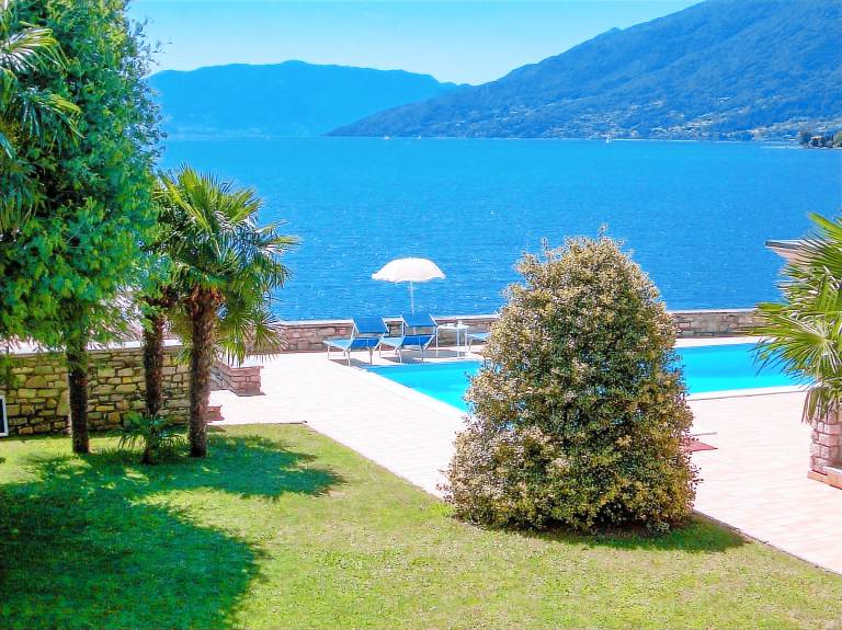 Ferienwohnung mit Hund in Domaso, Comer See, Italien
