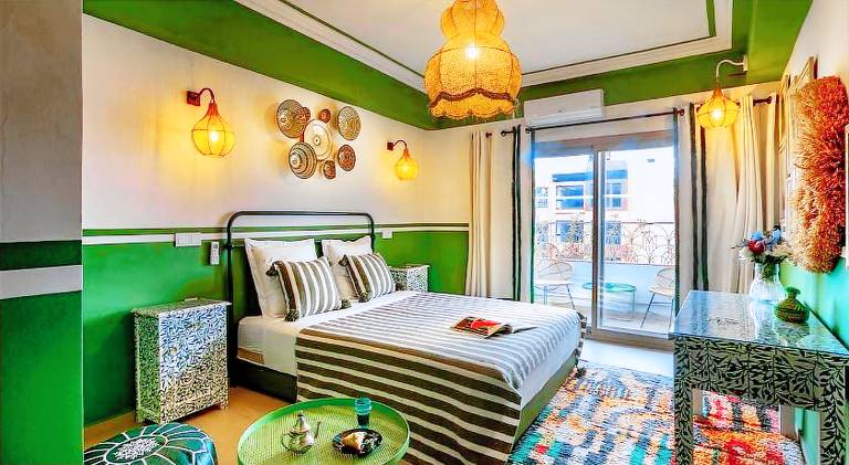 Holiday apartment with jacuzzi in Marrakech