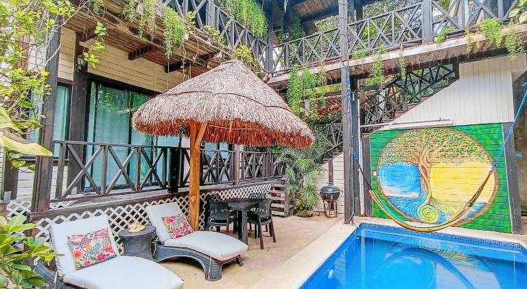 Wonderful villa with yard, grill & pool | Pets allowed in Tulum