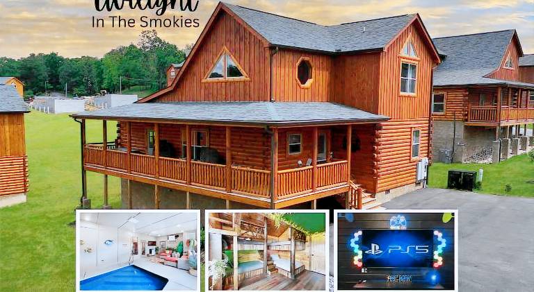 House with pool in Pigeon Forge, TN