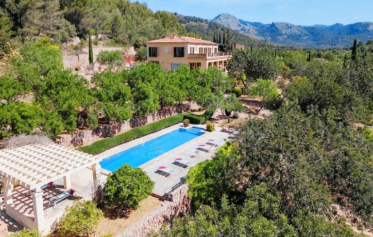 Ferienhaus in Ses Rotgetes de Canet, Esporles f&uuml;r max. 10 Personen