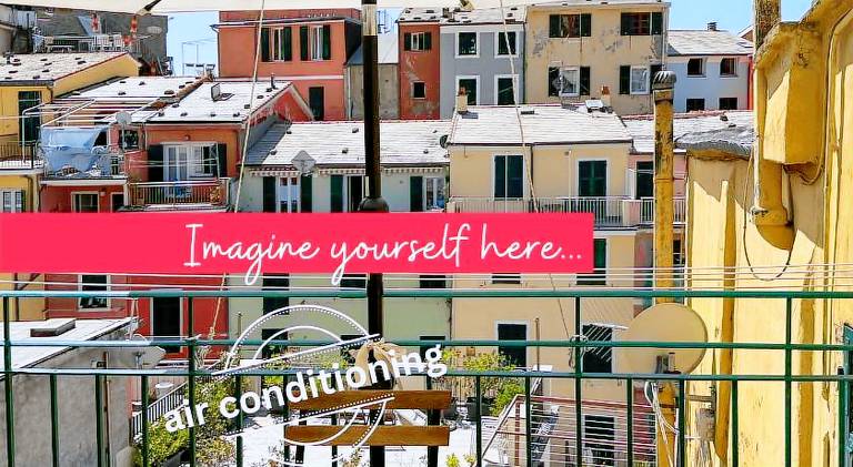 Rental apartment with patio | Next to the beach | Pet-friendly in Vernazza