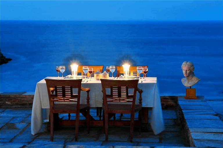 Stunning Andros Villa Aegea Blue Villa with SeaV