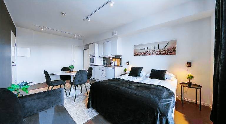 Apartament z hotelowymi udogodnieniami  Tromsø