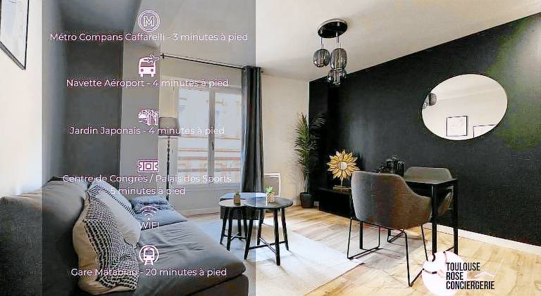 Apartment | Near Capitole de Toulouse | Good for workation | Pet-friendly in Toulouse