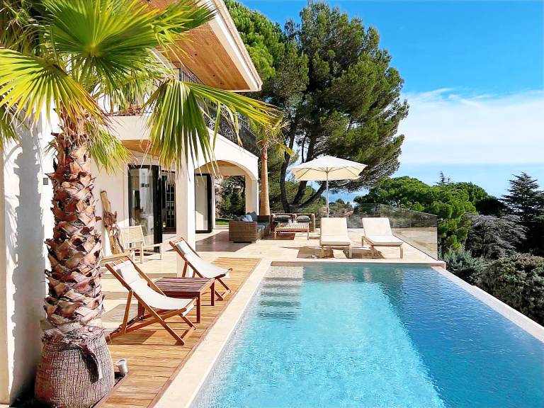 Ferienhaus in La Turbie, Côte d'Azur, Frankreich