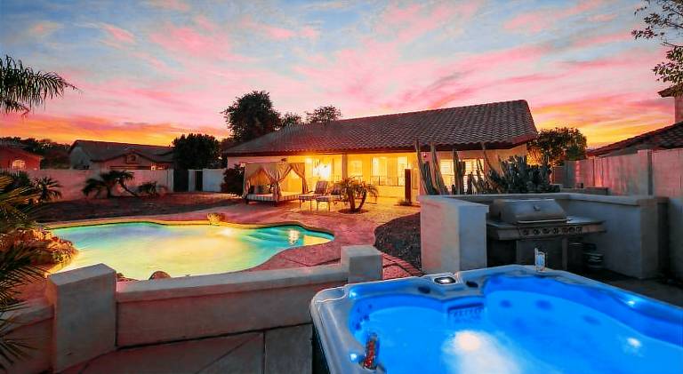 Vacation home with pool in Scottsdale, AZ