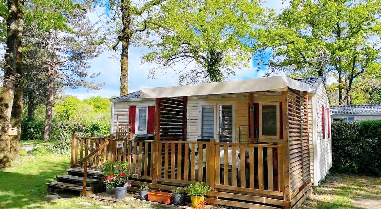 Mobil home 4 personnes Plein cœur de la Vendee proche Parc du PUYDUFOU in Nantes