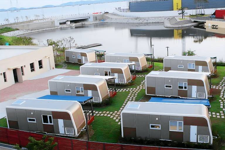 Siheung Wave Park Caravan