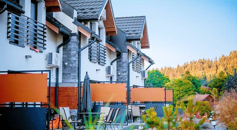 Nad Lipami - apartament z tarasem blisko stoku Sczyrk in Szczyrk