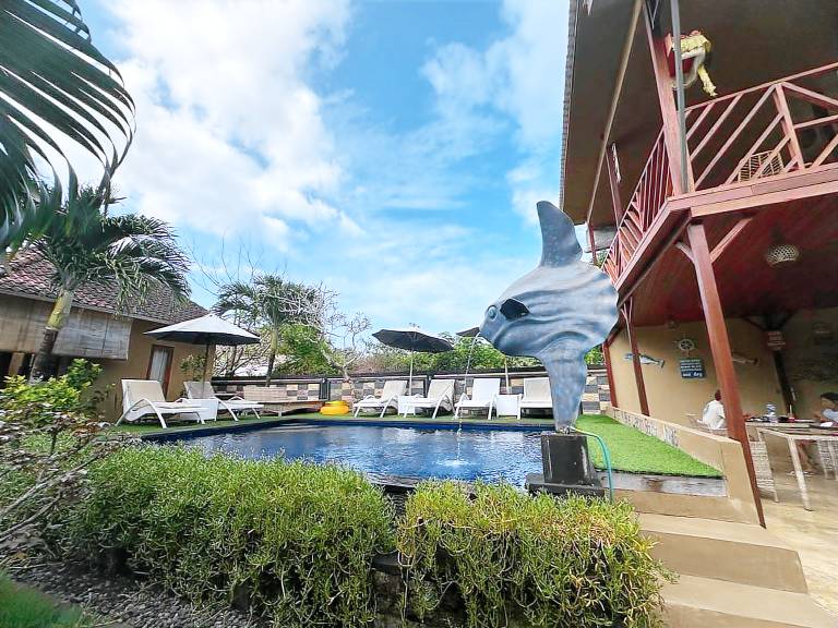 Bungalow with terrace, garden & pool — photo 3