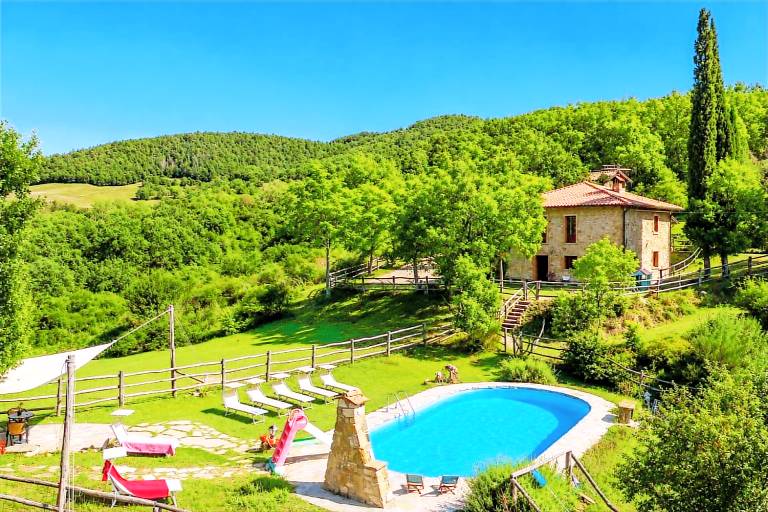 Ferienhaus in Ortignano Raggiolo, Castel Focognano f&uuml;r max. 10 Personen, 