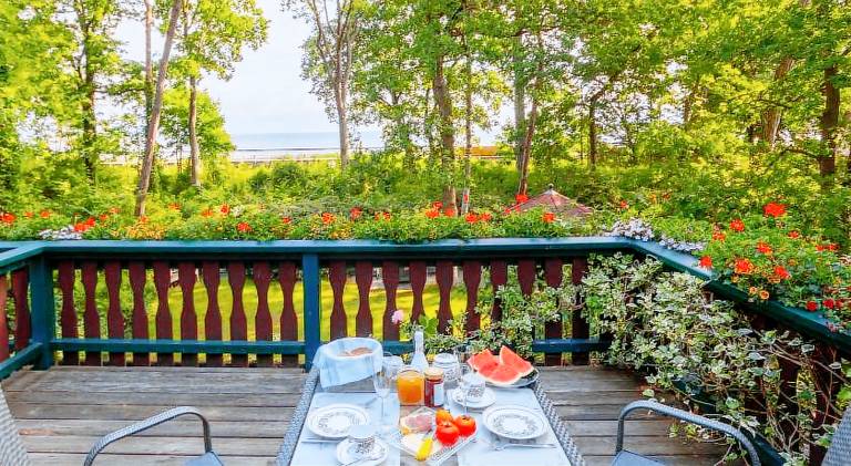 Strandvilla Hubertus Boltenhagen - Ferienwohnungen Apartment mit Parkplatz WLAN Kuche Garten Grillpl — photo 5