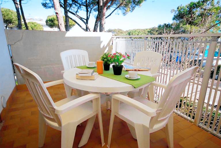 Ferienwohnung in Lignano Pineta für max. 4 Personen