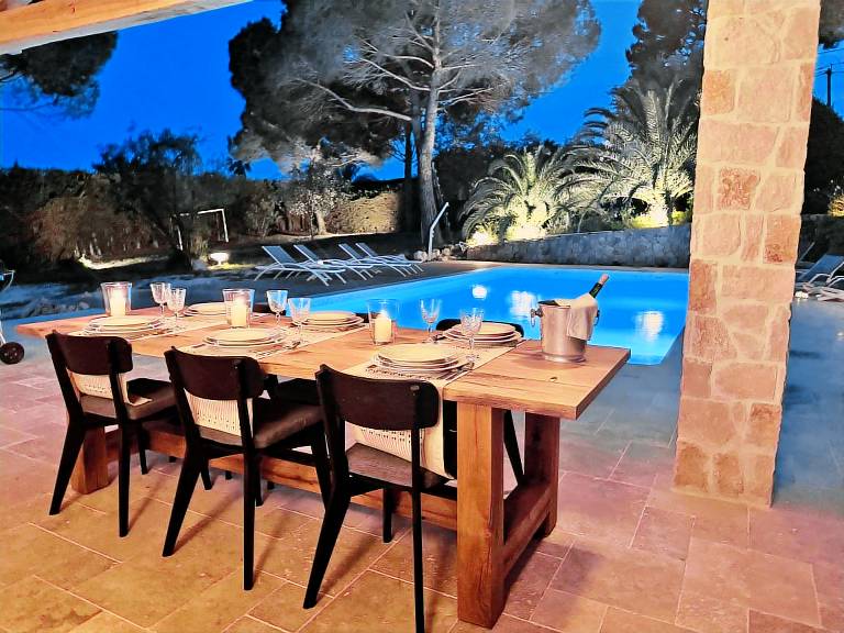 Villa with patio & private pool — photo 2