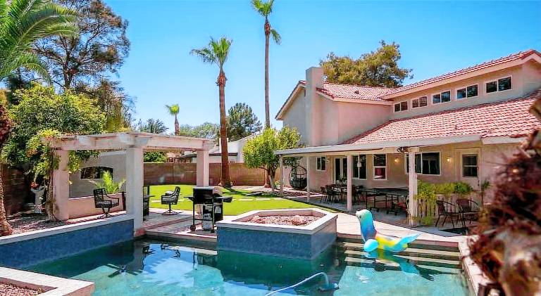 Vacation home with pool in Chandler, AZ