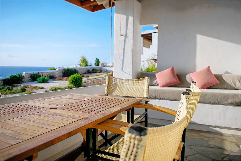 Villa 78 m2 in Agia Irini, 350 meter to the beach for 4 guests with pool access! — photo 5