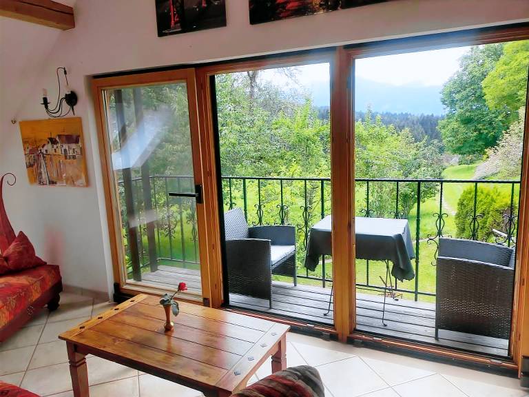 Ferienwohnung in Schiefling am See, Velden am Wörthersee f&uuml;r max. 2 Personen